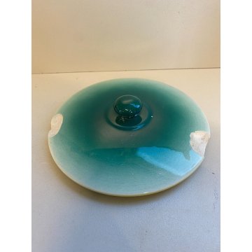 ANTICO VASO con COPERCHIO CERAMICA SECCHIELLO VASETTO Galvani Pordenone 1926