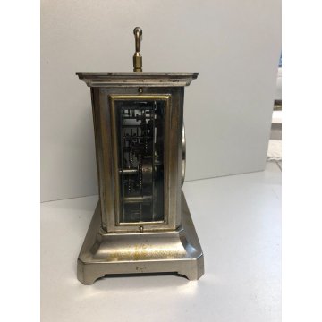 ANTICO OROLOGIO Marescialla OFFICIER PENDULETTE Sveglia Viaggio DESK CLOCK old