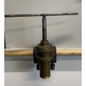 ANTICA TRAFILA IN BRONZO 4 FORMATI PASTA CUCINA STAMPO TORCHIO STRUMENTO EPOCA
