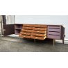 CREDENZA DESIGN MOBILE ANNI 70 SIDEBOARD VINTAGE LEGNO IMPIALLACCIATA DISPENSA