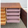 CREDENZA DESIGN MOBILE ANNI 70 SIDEBOARD VINTAGE LEGNO IMPIALLACCIATA DISPENSA