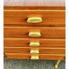 CREDENZA DESIGN MOBILE ANNI 70 SIDEBOARD VINTAGE LEGNO IMPIALLACCIATA DISPENSA