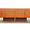 CREDENZA DESIGN MOBILE ANNI 70 SIDEBOARD VINTAGE LEGNO IMPIALLACCIATA DISPENSA