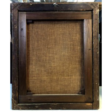 ANTICO QUADRO RITRATTO FEMMINILE GIOVANE DAMA NOBILDONNA PERLE EPOCA '700