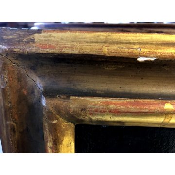ANTICO QUADRO RITRATTO FEMMINILE GIOVANE DAMA NOBILDONNA PERLE EPOCA '700