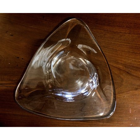 PIATTO BOWL CENTROTAVOLA CRISTALLERIE Lorraine CENTREPIECE SVUOTASCHE ø 40 cm