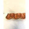 PORTA PIPE SAVINELLI 7pz TABACCO LEGNO VINTAGE STAND PIPES HOLDER ANNI 70