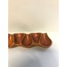 PORTA PIPE SAVINELLI 7pz TABACCO LEGNO VINTAGE STAND PIPES HOLDER ANNI 70