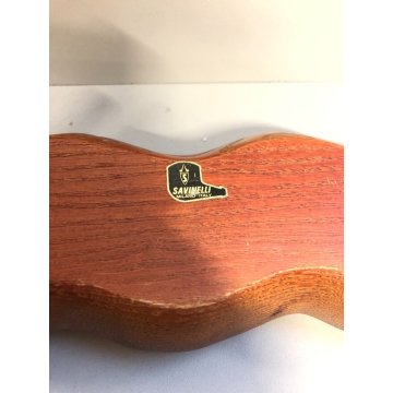 PORTA PIPE SAVINELLI 7pz TABACCO LEGNO VINTAGE STAND PIPES HOLDER ANNI 70