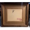 QUADRO DIPINTO OLIO Giuseppe Malagodi SCENA GENERE OSTERIA UOMINI TAVOLO VINO
