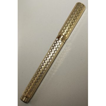 MONTEGRAPPA Reminiscence PENNA SFERA argento 925 VERMEIL Vintage Ballpoint Pen