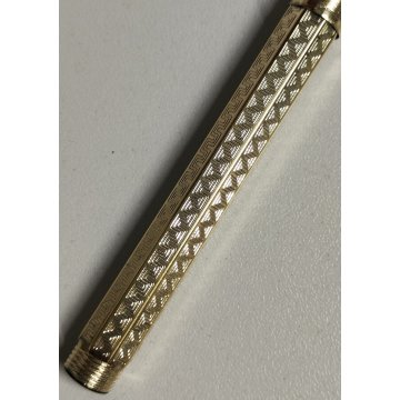 MONTEGRAPPA Reminiscence PENNA SFERA argento 925 VERMEIL Vintage Ballpoint Pen