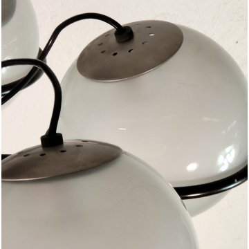 LAMPADA SOFFITTO mod. 2042/6 DESIGN Gino Sarfatti ARTELUCE anni 60 LAMAPADARIO