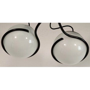 LAMPADA SOFFITTO mod. 2042/6 DESIGN Gino Sarfatti ARTELUCE anni 60 LAMAPADARIO
