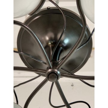 LAMPADA SOFFITTO mod. 2042/6 DESIGN Gino Sarfatti ARTELUCE anni 60 LAMAPADARIO