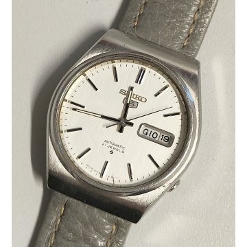 ANTICO OROLOGIO POLSO Seiko 5 Automatic 6319-8160 anni 70 Vintage Wrist Watch
