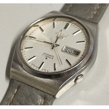 ANTICO OROLOGIO POLSO Seiko 5 Automatic 6319-8160 anni 70 Vintage Wrist Watch