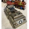 lotto 5 pz GIOCATTOLO LATTA BATTERIE  treni carro armato TOYS locomotiva trains