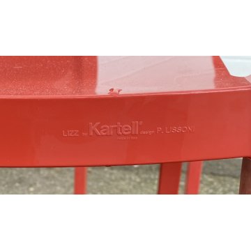 LOTTO 8 SEDIE KARTELL PIERO LISSONI MOD. LIZZ 4869 DESIGN ANNI 90 CHAIR VINTAGE