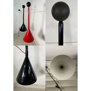 LAMPADARIO VINTAGE SOSPENSIONE POST MODERN DESIGN HANG LAMP CONE PENDENT '70/'80