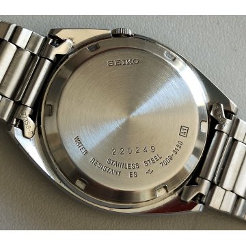ANTICO OROLOGIO POLSO Seiko 5 Automatic 7009-3120 anni 70 Vintage Wrist Watch