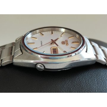 ANTICO OROLOGIO POLSO Seiko 5 Automatic 7009-3120 anni 70 Vintage Wrist Watch