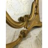 ANTICA PSICHE SPECCHIO BASCULANTE TAVOLO SPECCHIERA BRONZO DORATO Art Nouveau