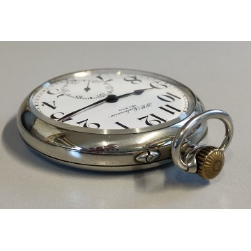 ANTICO OROLOGIO TASCA F.lli Santamaria Milano OLD POCKET WATCH taschino ø 52mm
