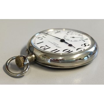 ANTICO OROLOGIO TASCA F.lli Santamaria Milano OLD POCKET WATCH taschino ø 52mm