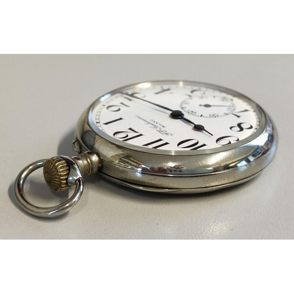 ANTICO OROLOGIO TASCA F.lli Santamaria Milano OLD POCKET WATCH taschino ø  52mm