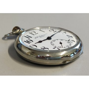 ANTICO OROLOGIO TASCA F.lli Santamaria Milano OLD POCKET WATCH taschino ø 52mm
