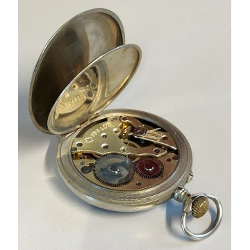 ANTICO OROLOGIO TASCA F.lli Santamaria Milano OLD POCKET WATCH taschino ø 52mm