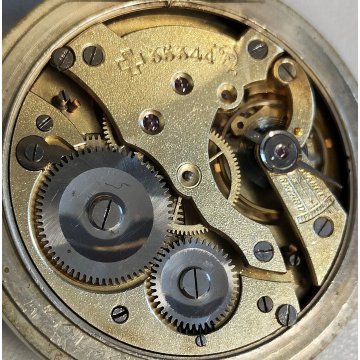ANTICO OROLOGIO TASCA F.lli Santamaria Milano OLD POCKET WATCH taschino ø 52mm