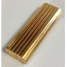 Must de Cartier ACCENDINO TASCA GODRON Plaque or Paris VINTAGE LIGHTER BRIQUET