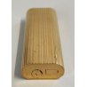 Must de Cartier ACCENDINO TASCA GODRON Plaque or Paris VINTAGE LIGHTER BRIQUET