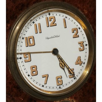 ANTICO OROLOGIO TAVOLO Superlativo Watch VIAGGIO epoca 900 OLD DESK CLOCK travel