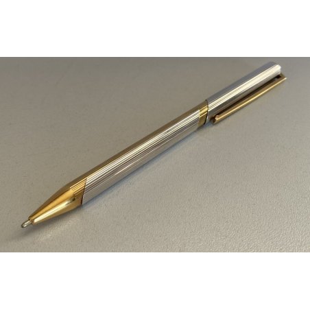 PENNA SFERA Nazareno Gabrielli DESIGN oro acciaio BALLPOINT PEN collezione STILO