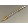 PENNA SFERA Nazareno Gabrielli DESIGN oro acciaio BALLPOINT PEN collezione STILO