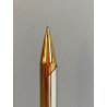 PENNA SFERA Nazareno Gabrielli DESIGN oro acciaio BALLPOINT PEN collezione STILO