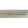 PENNA SFERA Nazareno Gabrielli DESIGN oro acciaio BALLPOINT PEN collezione STILO