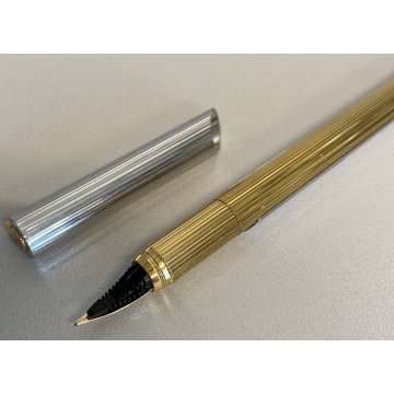 PENNA STILOGRAFICA Nazareno Gabrielli DESIGN oro acciaio FOUNTAIN PEN collezione