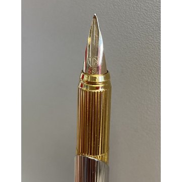 PENNA STILOGRAFICA Nazareno Gabrielli DESIGN oro acciaio FOUNTAIN PEN collezione