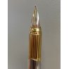 PENNA STILOGRAFICA Nazareno Gabrielli DESIGN oro acciaio FOUNTAIN PEN collezione