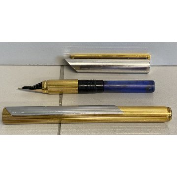 PENNA STILOGRAFICA Nazareno Gabrielli DESIGN oro acciaio FOUNTAIN PEN collezione