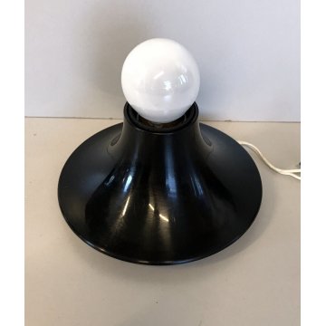 LAMPADA da PARETE Teti 1 luce DESIGN Vico Magistretti ABS nero per ARTEMIDE 70