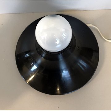 LAMPADA da PARETE Teti 1 luce DESIGN Vico Magistretti ABS nero per ARTEMIDE 70