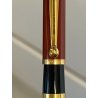 PENNA A SFERA WATERMAN VINTAGE BALLPOINT PEN NERO MARRONE DORATA DESIGN STILO