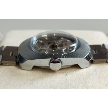 OROLOGIO POLSO ACCIAIO Nortex ANTIMAGNETIC meccanico JEWEL Vintage Wrist Watch