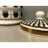 VASO CERAMICA DESIGN Piero Fornasetti LIDDED JAR DECORO NEOCLASSICO PALLADIANO