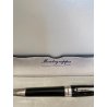 PENNA SFERA MONTEGRAPPA FORTUNA NERA VINTAGE BALLPOINT PEN STILO CON ASTUCCIO